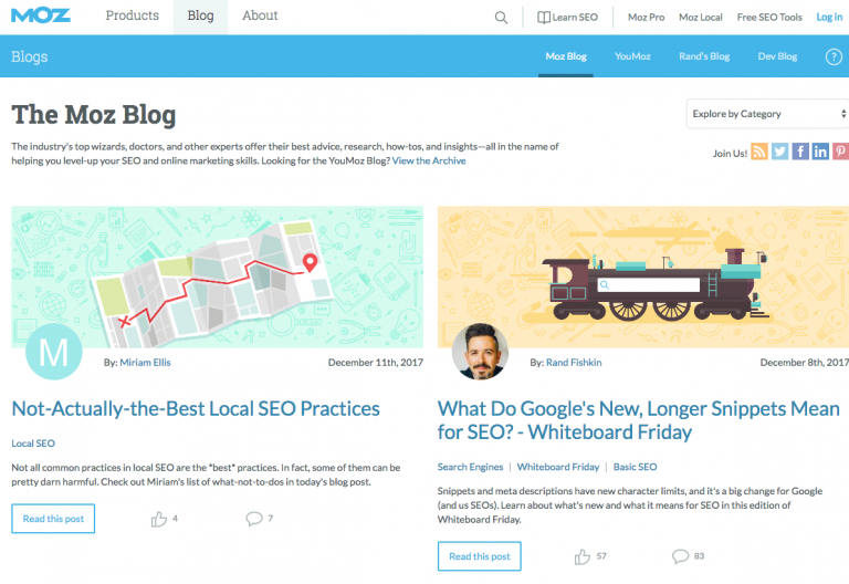 moz is another digital marketing blog to follow